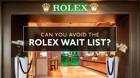 rolex lieferzeiten 2023|rolex waiting list 2022.